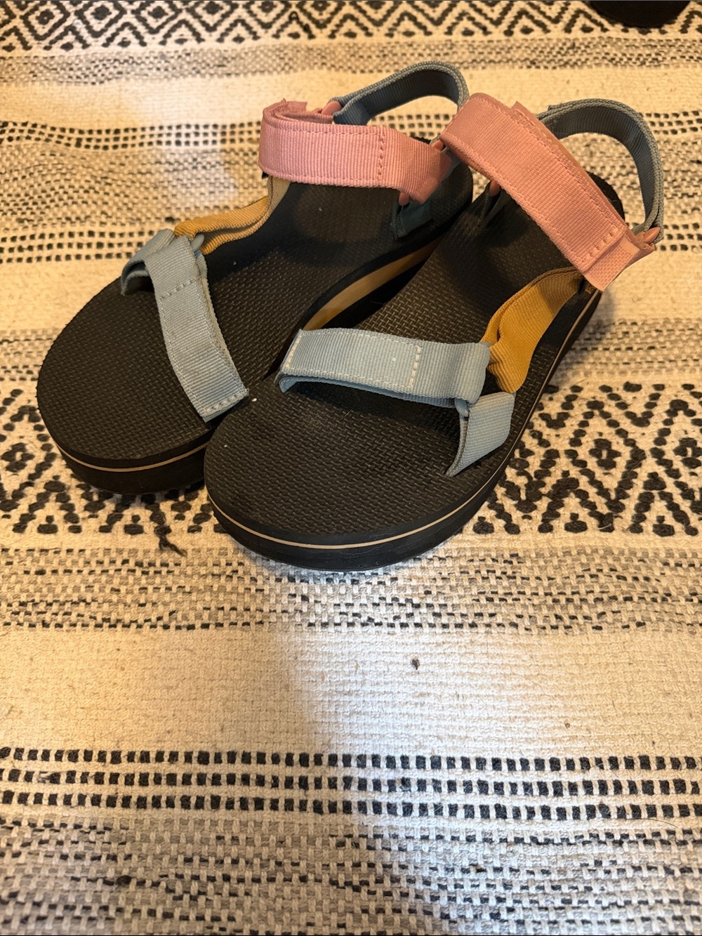 Teva Women's Sport Sandals in Pink and Light Blue
